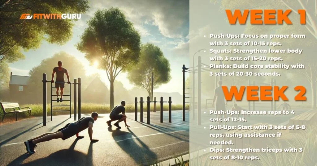 calisthenics workout plan for beginners