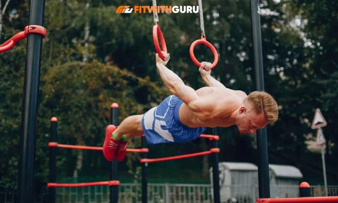 Gymnastic rings calisthenics